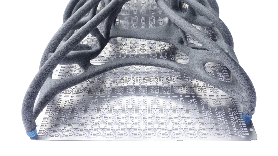 3D geprinte grijper voor high tech machine
